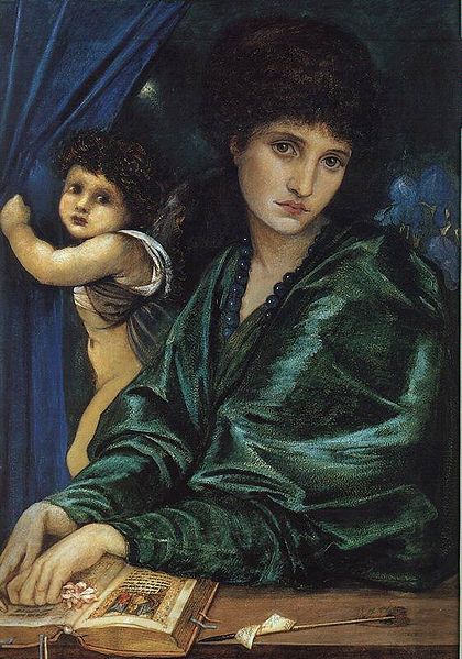Artist: Edward Burne-Jones, Portrait of Maria Zambaco (1870)