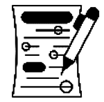 icon of a pen marking up a page