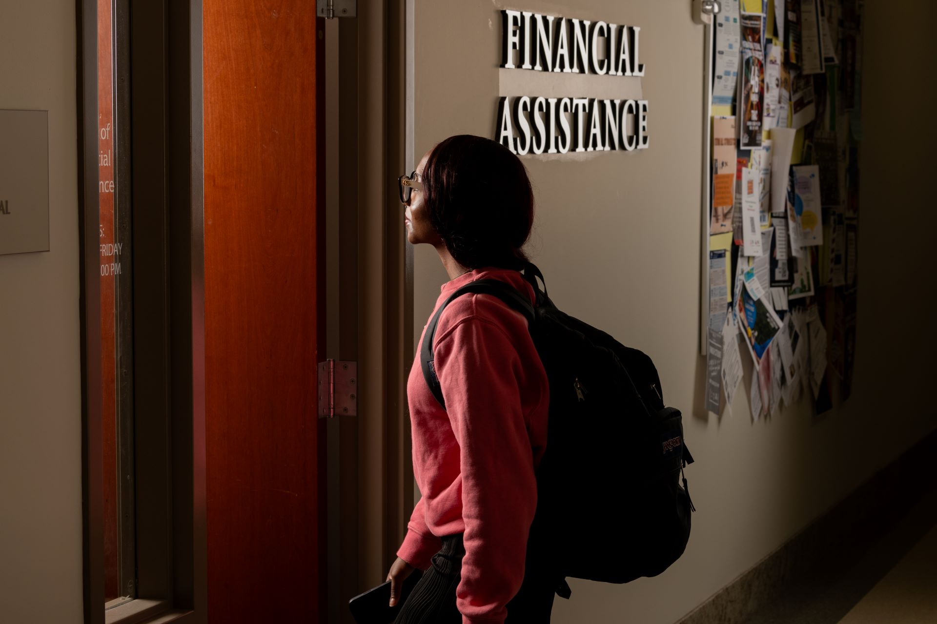 financial aid office