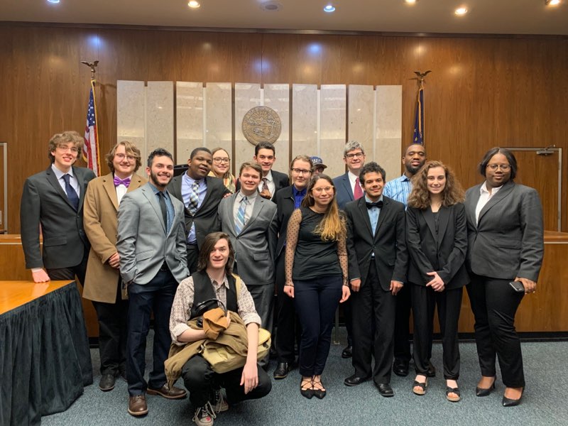 UIS Trial Team at American Mock Trial Association Regional 2020