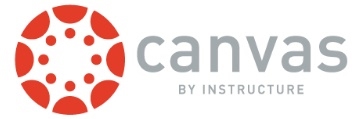 Logo for the Canvas by Instructure Learning Management System