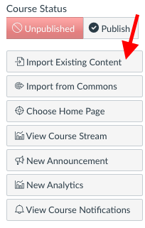 import existing content