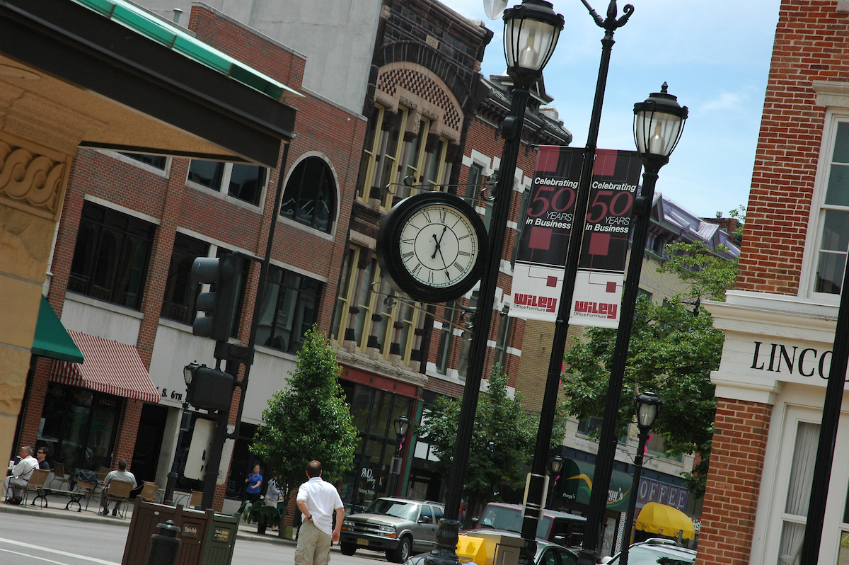 Downtown square