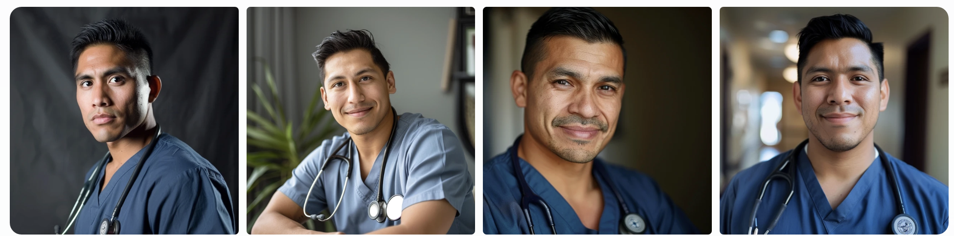 prompt hispanic male nurse