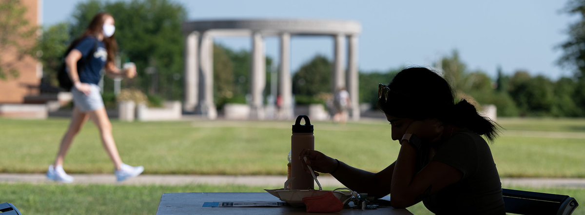 First week on campus fall 2020