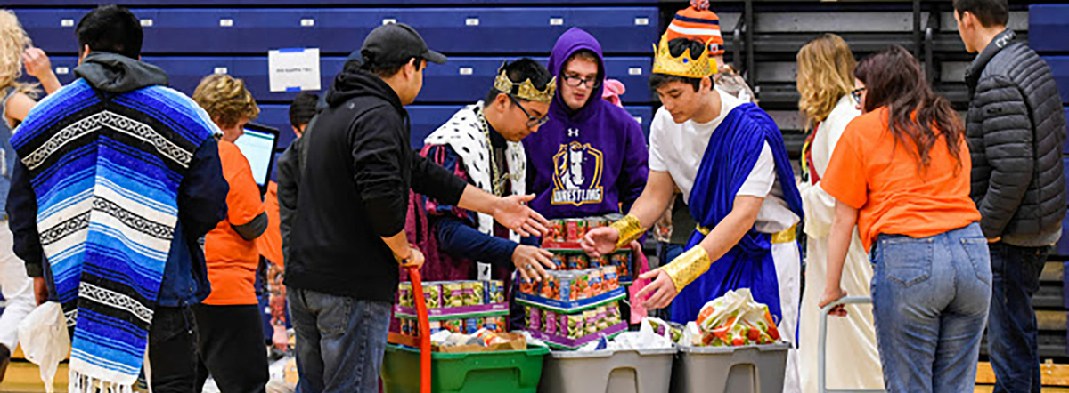 Trick or Treat for Canned Goods