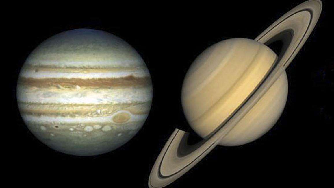 Saturn & Jupiter