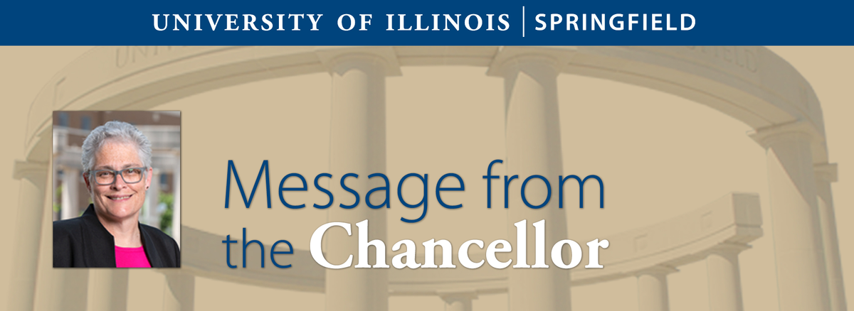 Message from the Chancellor - photo of Chancellor Whitney