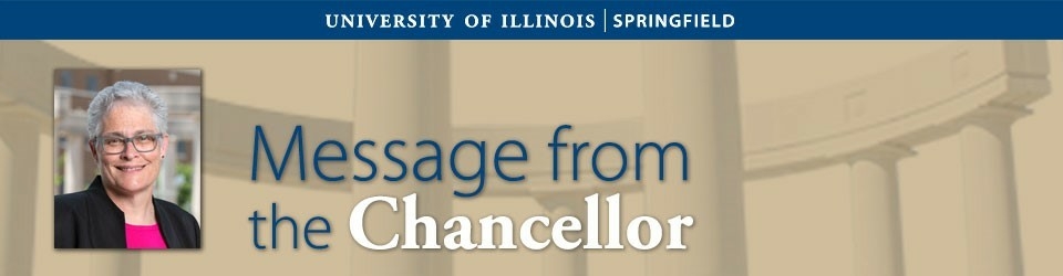 A Message from the Chancellor