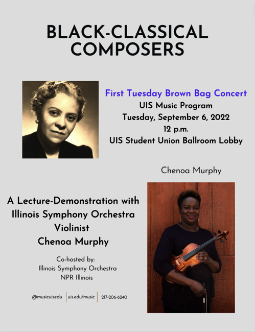 Black Classical Composers Event Flier