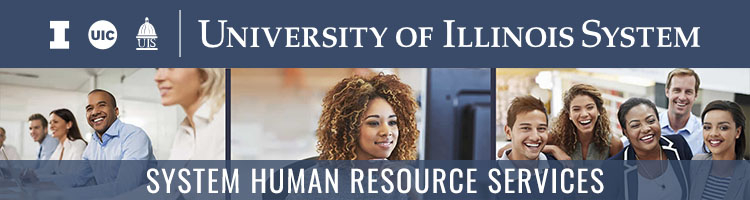 University of Illinois System Human Resource Services Header