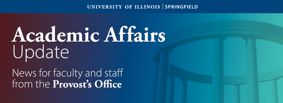 Academic Affairs Newsletter Header