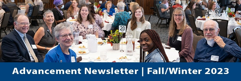 UIS Advancement Newsletter Header Image | Fall/Winter 2023