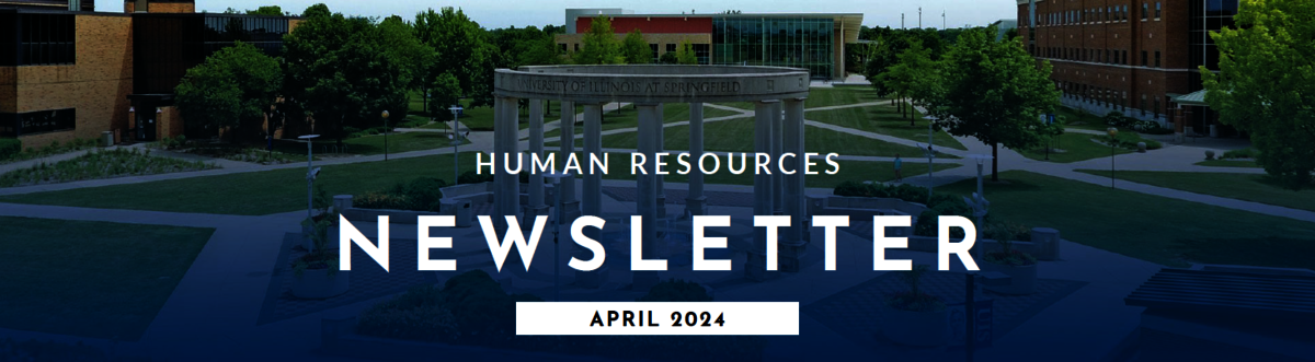 UIS Human Resources Newsletter April Header
