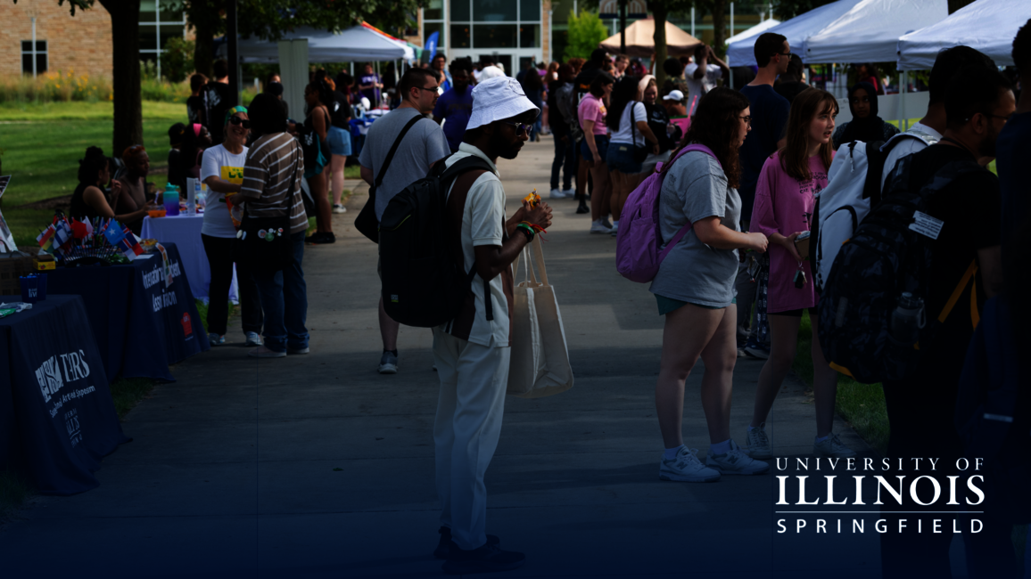 Students at the Involvement Fair