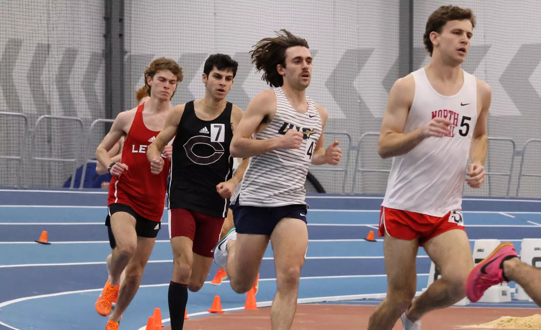 Lucas Baronello racing indoor track