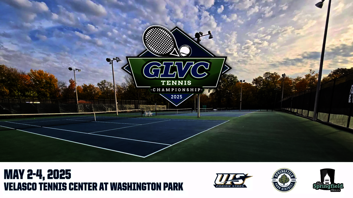 GLVC Tennis Championship. May 2-4, 2025. Velasco Tennis Center at Washington Park