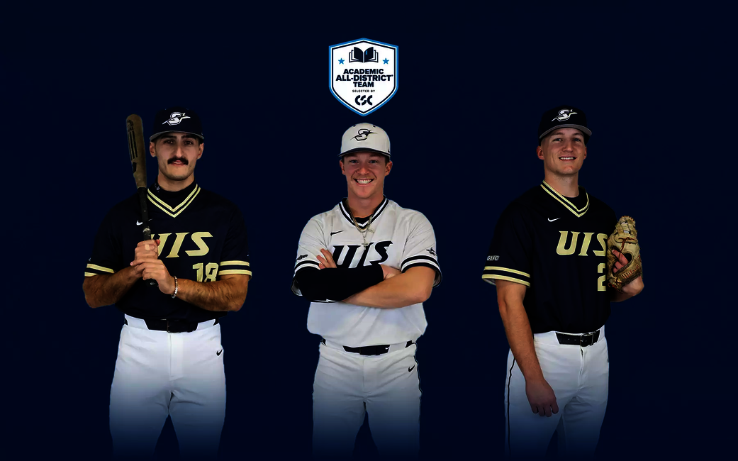 Mark Kattula, Mack Clark, and Adam Lindsey, CSC Academic All-District