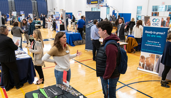 Students at Career Expo