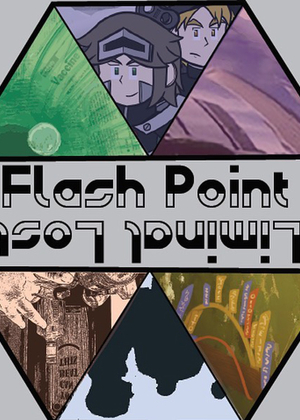 Flash Point Logo design - text says "Flash Point"