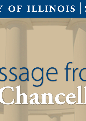 Message from the Chancellor - photo of Chancellor Whitney