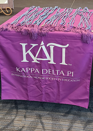 Kappa Delta Pi banner