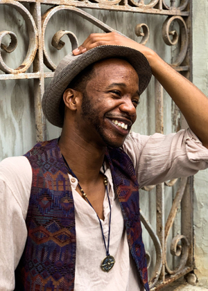 Reggie Guyton is the first artist in residence for the Our Stage / Our Voices program at UIS.