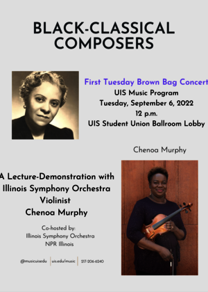 Black Classical Composers Event Flier