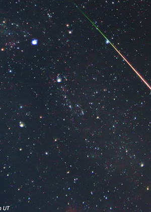 Perseid meteor shower