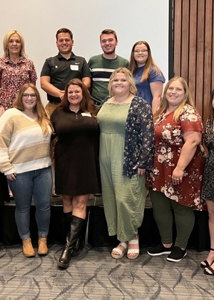 Kappa Delta Pi students