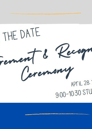 Save the Date - Retirement and Recognition Ceremony