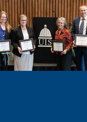 Faculty holding awards