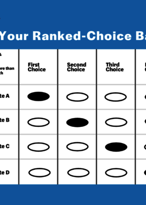 Your ranked-choice ballot