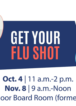 Get your flu shot at UIS - Oct. 4 & Nov. 8