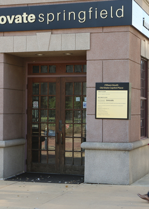 UIS Innovate Springfield building in downtown Springfield, IL