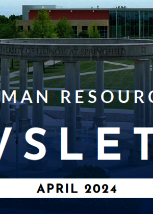 UIS Human Resources Newsletter April Header