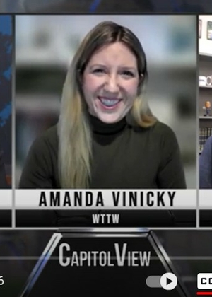 Screenshot of Jason Piscia and Amanda Vinicky