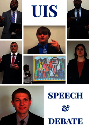 collage of speech and debate team members