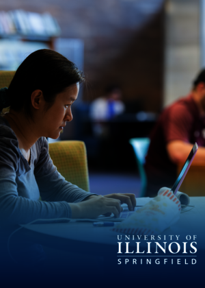 Student at computer