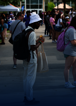 Students at the Involvement Fair