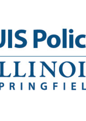 UIS Police, Illinois Springfield logo.