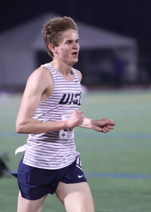 Ryan Kris running outdoor track