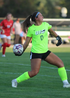 Allison Mirimanian as goalkeeper