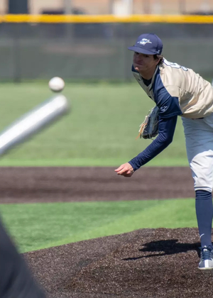 Seth Masters #9. Baseball vs. Lewis University Saturday, April 16, 2022.