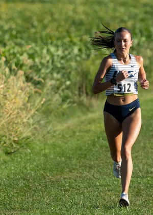 #512 Maddie Miller. UIS Prairie Star Cross Country Invitational Friday, September 6, 2024