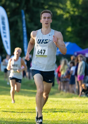 Ryan Jones running cross country