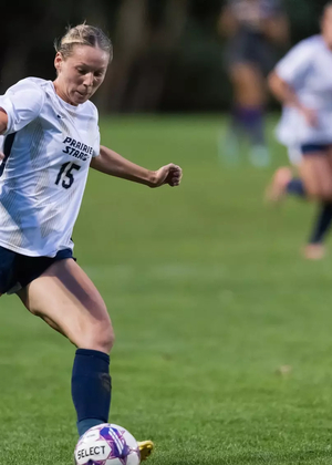 Katelynn Ward #15. Women's Homecoming soccer vs. SBU Friday, September 27, 2024.