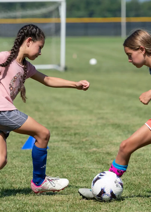 Mens and womens soccer camp Tuesday, July 15, 2025.