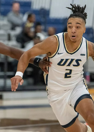 Jordan Rice #2. GLVC home opener vs. William Jewell College Monday, December 1, 2025.