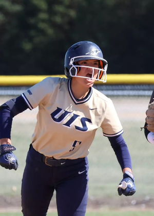 Sophie Rivera on-base celebration